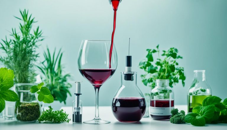 Vin rouge, expérience de dégustation, herbes aromatiques.