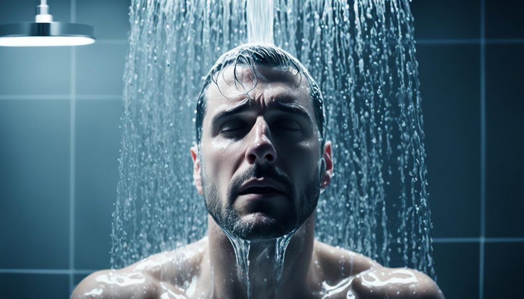 pratiquer la douche froide