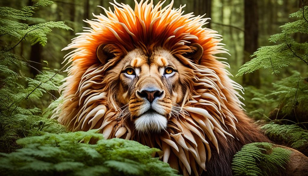crinière de lion