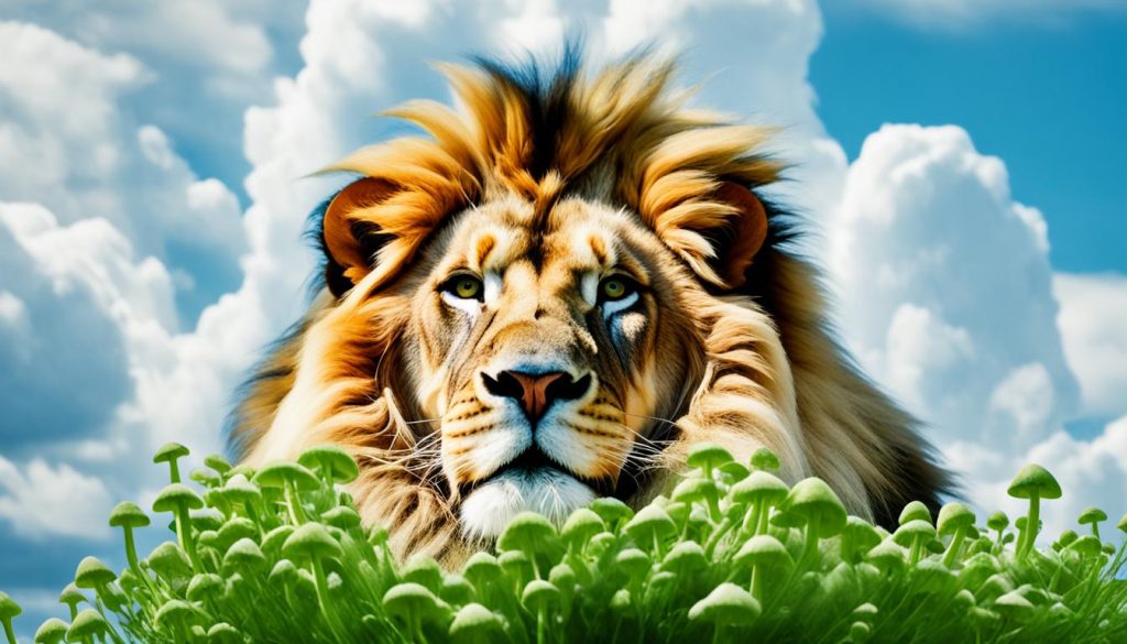 crinière de lion