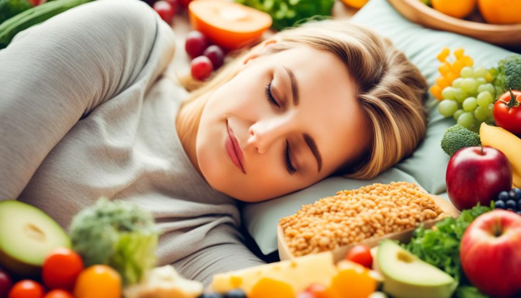 Alimentation et sommeil optimisant l'hygiène du sommeil