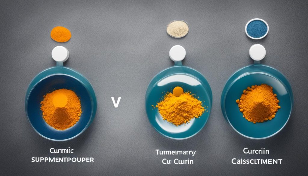 Comparaison de biodisponibilité entre le curcuma en poudre et les gélules