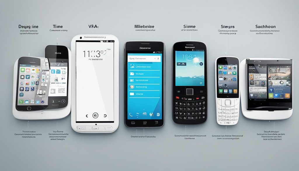 Évolution des smartphones et PDA