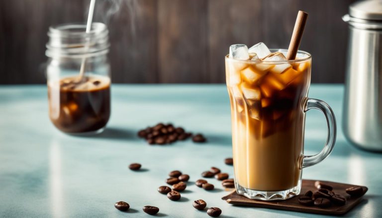 Iced coffee