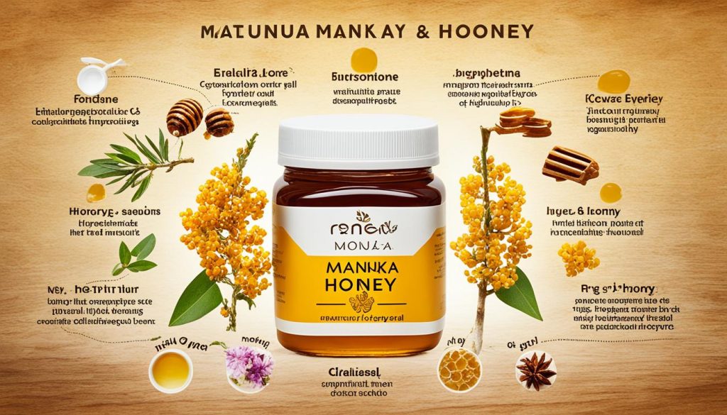 Miel de Manuka et ses composants
