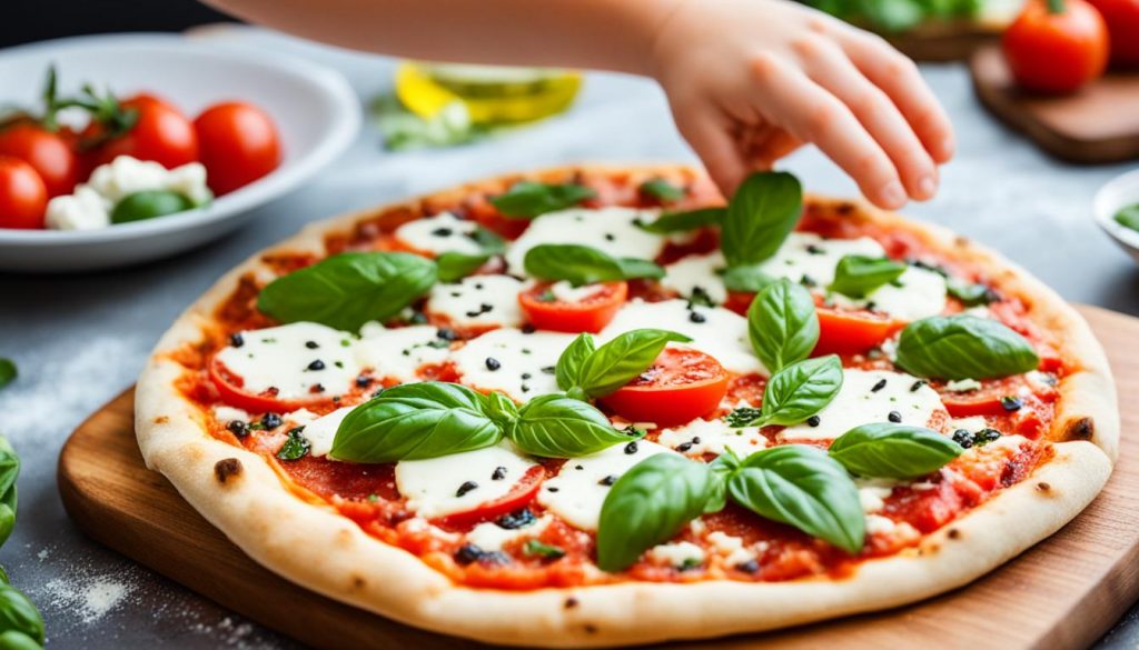 Pizza Margherita enfants